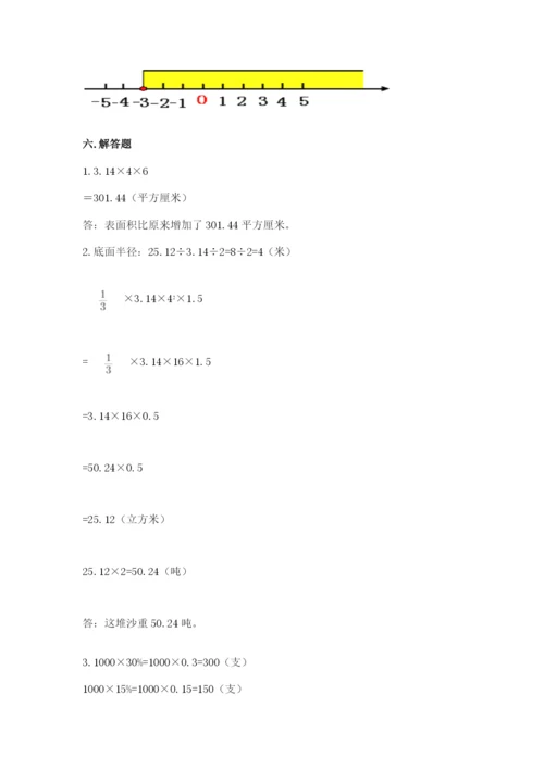小升初六年级期末测试卷（巩固）.docx