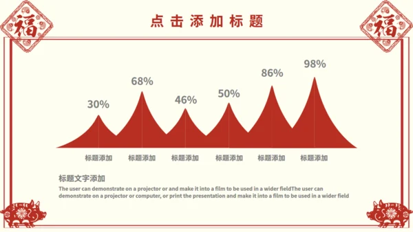 剪纸风中国传统节日小年动态通用PPT模板