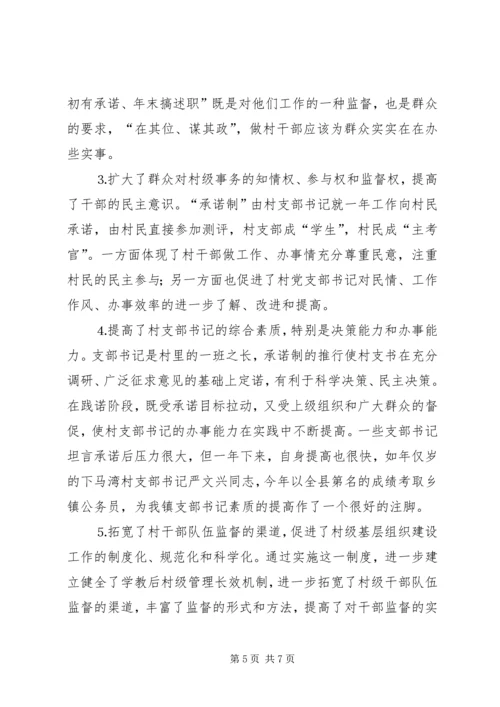 对行政村党支部书记“实事承诺制”的实践与思考 (2).docx