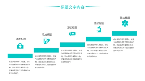 医疗工作医学研究工作汇报PPT模板