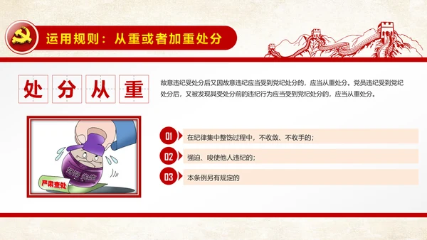 解读新版廉洁自律准则纪律处分条例PPT