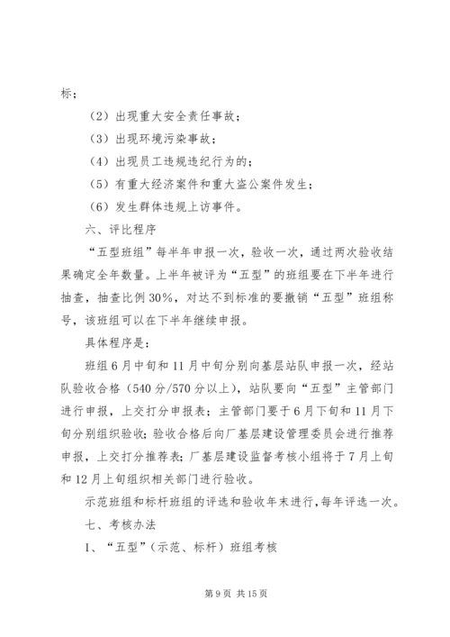 石油采气厂基层建设计划方案.docx