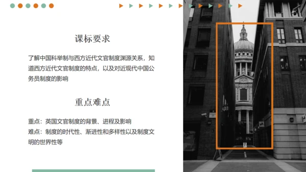 西方文官制度通用PPT模板