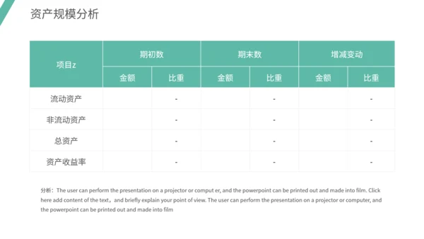 通用财务数据分析模板