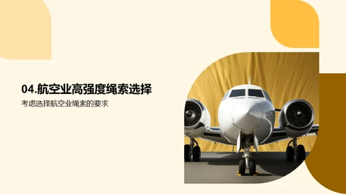 航空新篇：高强度绳索革新