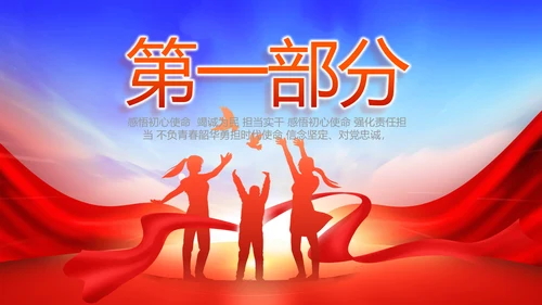 欢庆国庆节主题班会动态PPT