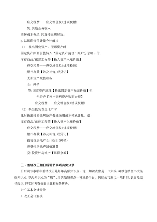 2022年中级会计实务逆袭必背分录.docx