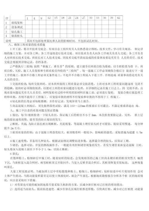 长螺旋钻孔灌注桩工程施工方案.docx