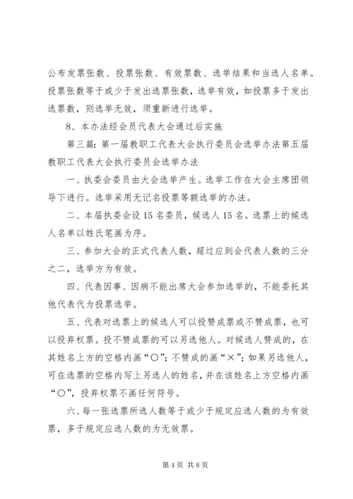 共青团第一届委员会选举办法.docx