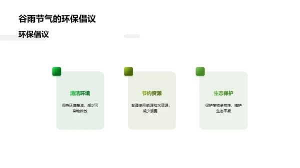 谷雨节气环保行动