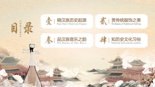见证民族印记之汉族介绍通用PPT模板