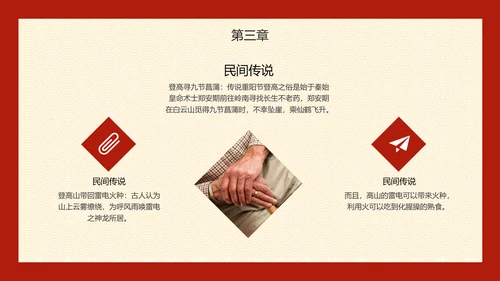 九九重阳节百善孝为先PPT模板