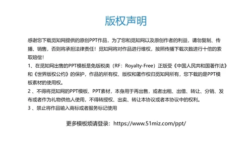 蓝色简约商务风团队执行力与团队建设PPT模板