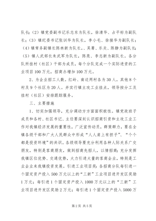 镇委工业发展指导方案.docx