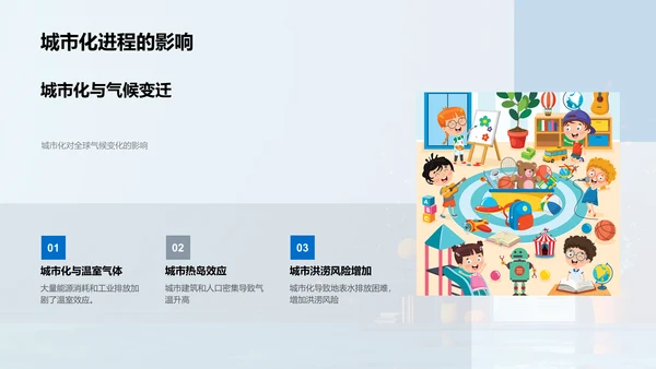 地理气候变迁教学PPT模板