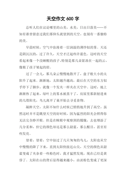 天空作文600字0.docx