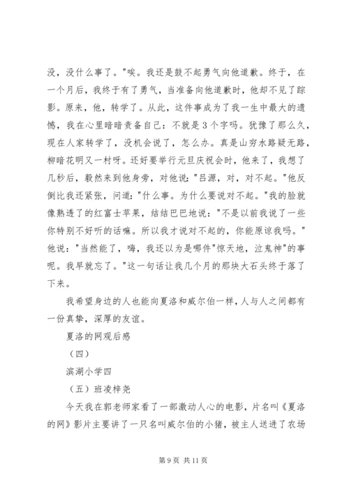 夏洛的网观后感 (3).docx