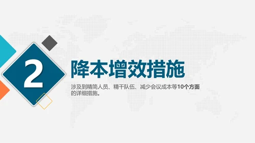 企业管理之降本增效方案PPT模板