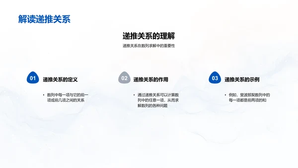 数列性质及应用教学PPT模板