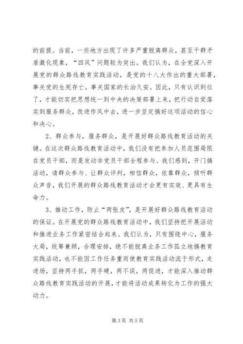 扶贫办党的群众路线教育实践工作汇报.docx