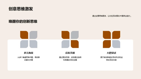 掌握班级活动筹划