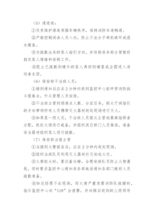 酒店灭火和疏散应急预案_1.docx