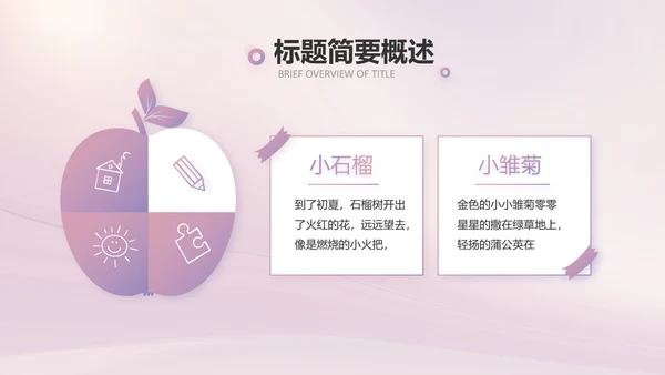 紫色大气儿童舞蹈比赛大赛动态PPT