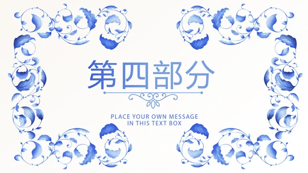 青花瓷器介绍动态PPT