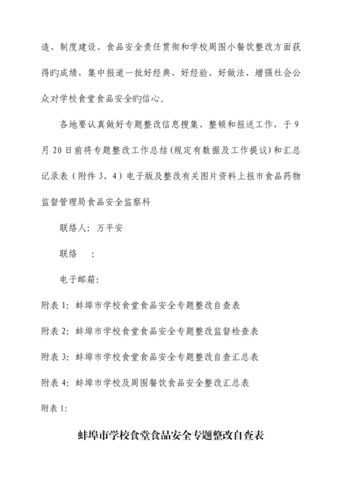 学校食品安全专项整治工作方案.docx