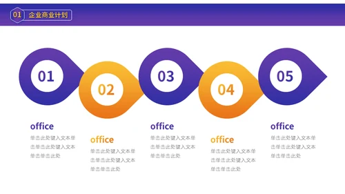 大气企业招商融资商业计划书通用PPT模板