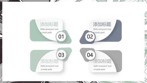 极简艺术时尚室内装饰设计展示PPT动态模板