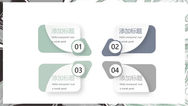 极简艺术时尚室内装饰设计展示PPT动态模板