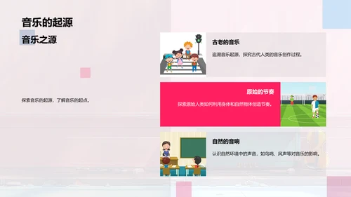 小学音乐欣赏教程PPT模板
