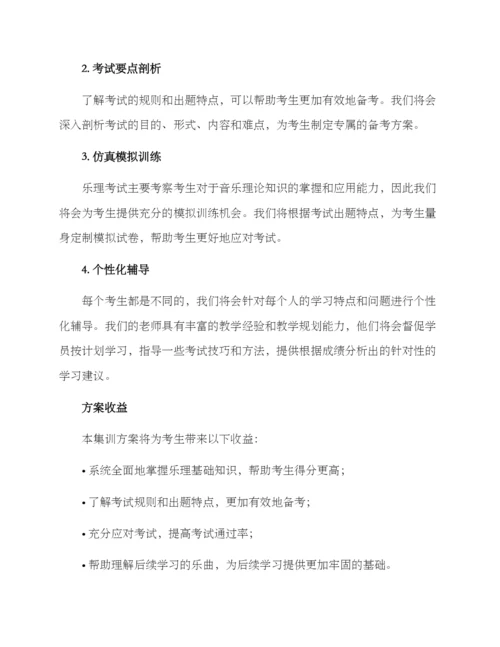 考级乐理集训方案.docx