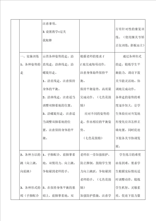重度残疾儿童送教上门课程教案设计