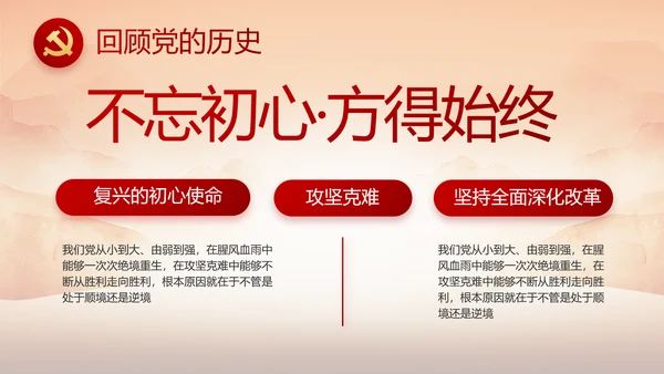 党支部党史学习教育年年终总结动态PPT