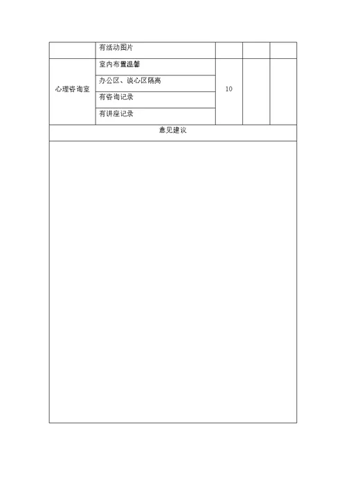 学校功能室检查表(共4页)