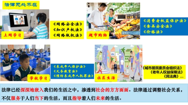 9.1 生活需要法律 课件(共32张PPT)