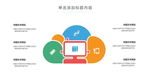 手机APP互联网大数据云计算科技PPT模板