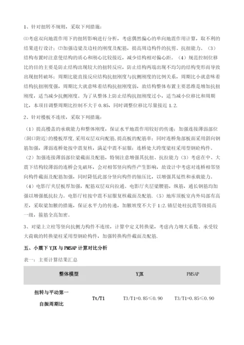 上海市马桥镇万达广场购物中心超限高层设计探讨.docx