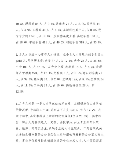 西部地区人才引进战略研究.docx