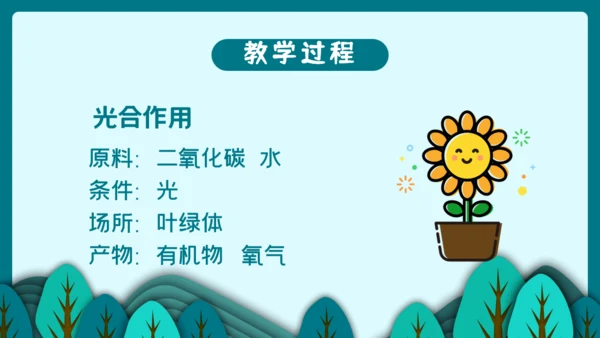 光合作用的原理和应用通用PPT模板