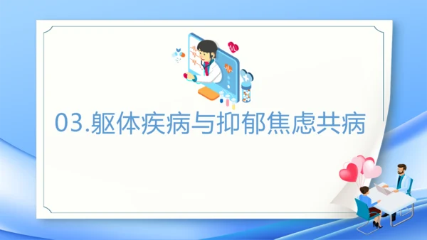 神经内科焦虑症精神病PPT模板