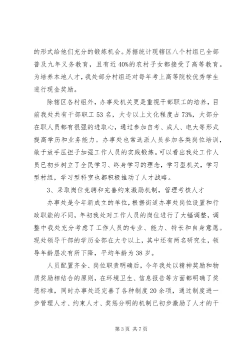 人才工作总结范文精编.docx