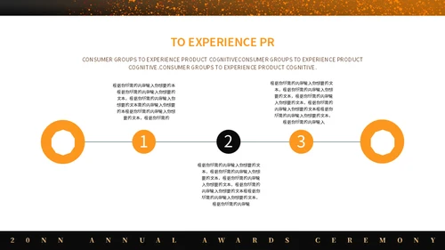 奥斯卡之夜年会颁奖通用PPT模板