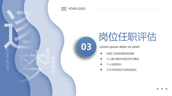 员工晋升聘竞聘报告PPT模板