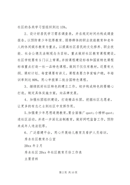 社区精神文明建设工作计划范文3篇.docx