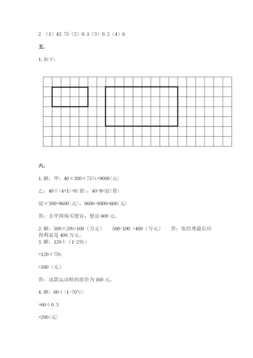 青岛版六年级数学下册期末测试题精品【典型题】.docx