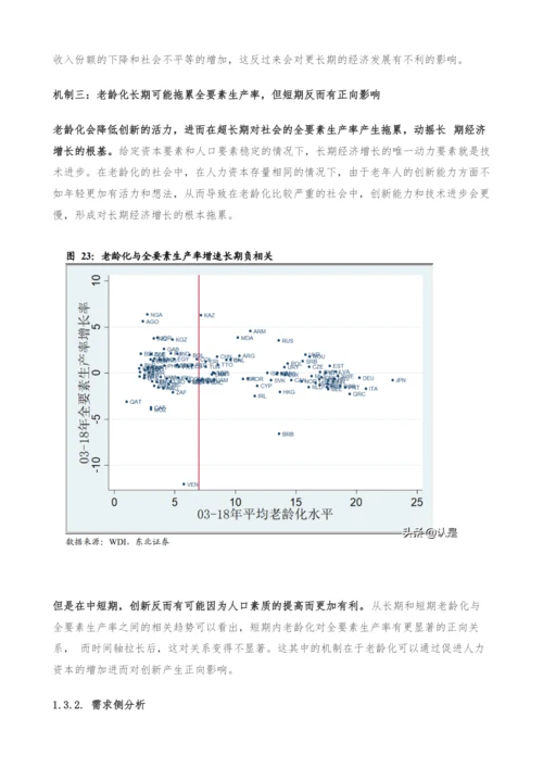 中国老龄化带来的挑战与机遇专题研究报告.docx