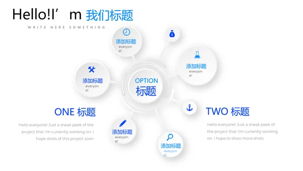 蓝色简约医疗学术报告通用动态PPT